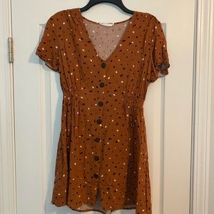 Small brown dress!